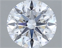 Del inventario de diamantes de laboratorio, 2.00 quilates, Redondo , Color D, claridad VVS2 y certificado IGI