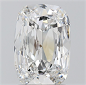 Diamante Natural 1.20 quilates, Del cojín , Color D, claridad VVS2 y certificado GIA