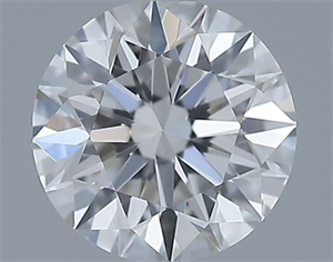 Picture of Natural Diamond 0.40 Carats, Round with Excellent Cut, G Color, VVS2 Clarity and Certified by GIA
