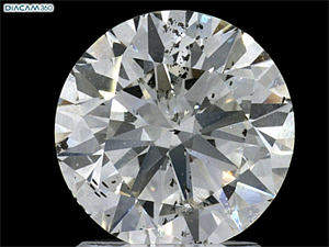 Foto Diamante Natural 2.03 quilates, Redondo , Color I, claridad SI2 y certificado IGI de