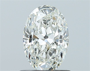 Picture of Natural Diamond 0.80 Carats, Oval with  Cut, I Color, VS2 Clarity and Certified by GIA