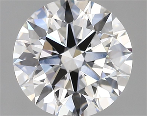 Picture of Lab Grown Diamond 2.82 Carats, Round with Ideal Cut, D Color, VVS2 Clarity and Certified by IGI