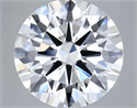 Lab Grown Diamond 5.02 Carats, Round with Ideal Cut, D Color, VVS1 Clarity and Certified by IGI