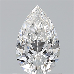 Foto Diamante Natural 0.70 quilates, De pera , Color F, claridad VS2 y certificado GIA de