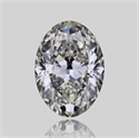 Natural Diamond 1.52 Carats, Oval with  Cut, K Color, VS2 Clarity and Certified by GIA