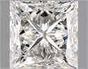 Natural Diamond 1.01 Carats, Princess with  Cut, I Color, VVS1 Clarity and Certified by GIA