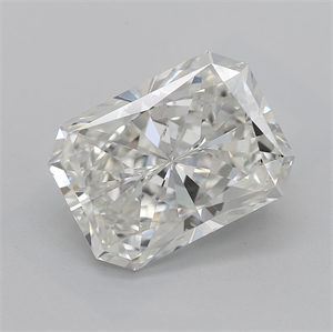 Picture of Natural Diamond 3.50 Carats, Radiant with  Cut, I Color, SI1 Clarity and Certified by GIA