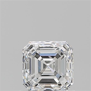 Picture of Natural Diamond 0.90 Carats, Asscher with  Cut, F Color, VS1 Clarity and Certified by GIA
