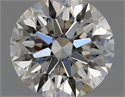 Diamante Natural 0.71 quilates, Redondo , Color G, claridad VVS2 y certificado GIA