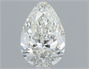 Natural Diamond 0.80 Carats, Pear with  Cut, I Color, VVS2 Clarity and Certified by GIA