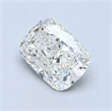 Diamante Natural 1.52 quilates, Del cojín , Color H, claridad SI1 y certificado GIA
