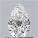 Natural Diamond 0.52 Carats, Pear with  Cut, F Color, VS1 Clarity and Certified by GIA