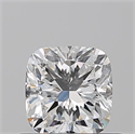 Natural Diamond 0.53 Carats, Cushion with  Cut, F Color, VVS1 Clarity and Certified by GIA