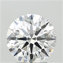 Del inventario de diamantes de laboratorio, 2.60 quilates, Redondo , Color E, claridad VVS2 y certificado IGI