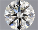 Diamante Natural 0.90 quilates, Redondo , Color K, claridad VS2 y certificado GIA