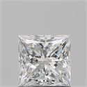 Natural Diamond 1.10 Carats, Princess with  Cut, G Color, VS1 Clarity and Certified by GIA