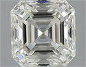 Natural Diamond 3.01 Carats, Asscher with  Cut, I Color, VVS2 Clarity and Certified by IGI