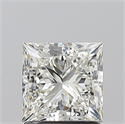 Natural Diamond 1.50 Carats, Princess with  Cut, J Color, VS1 Clarity and Certified by GIA
