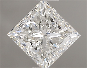 Picture of Natural Diamond 0.90 Carats, Princess with  Cut, G Color, VVS1 Clarity and Certified by GIA