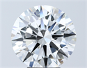 Del inventario de diamantes de laboratorio, 5.06 quilates, Redondo , Color F, claridad VVS2 y certificado IGI