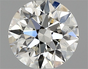 Foto Diamante Natural 0.61 quilates, Redondo , Color H, claridad VS1 y certificado GIA de