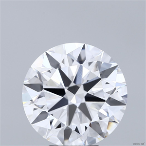 Picture of Lab Grown Diamond 6.71 Carats, Round with Excellent Cut, E Color, VS1 Clarity and Certified by IGI