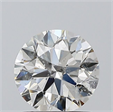 Diamante Natural 1.00 quilates, Redondo , Color I, claridad SI2 y certificado GIA