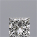 Diamante Natural 0.41 quilates, Princesa , Color G, claridad VVS1 y certificado GIA