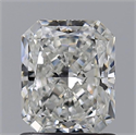 Diamante Natural 1.00 quilates, Radiante , Color H, claridad VS1 y certificado GIA