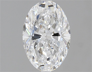 Picture of Natural Diamond 1.40 Carats, Oval with  Cut, D Color, VVS2 Clarity and Certified by GIA