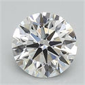 Del inventario de diamantes de laboratorio, 0.80 quilates, Redondo , Color D, claridad VS2 y certificado IGI
