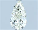 Diamante Natural 1.01 quilates, De pera , Color J, claridad SI2 y certificado IGI