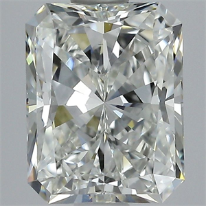 Picture of Natural Diamond 1.20 Carats, Radiant with  Cut, F Color, VS1 Clarity and Certified by GIA