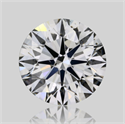 Natural Diamond 0.70 Carats, Round with Excellent Cut, G Color, SI1 Clarity and Certified by GIA