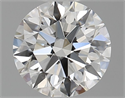 Diamante Natural 0.77 quilates, Redondo , Color G, claridad VVS1 y certificado GIA
