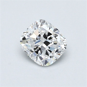 Picture of Natural Diamond 0.60 Carats, Cushion with  Cut, D Color, SI1 Clarity and Certified by GIA