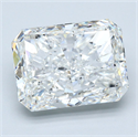 Natural Diamond 7.01 Carats, Radiant with  Cut, G Color, SI2 Clarity and Certified by GIA