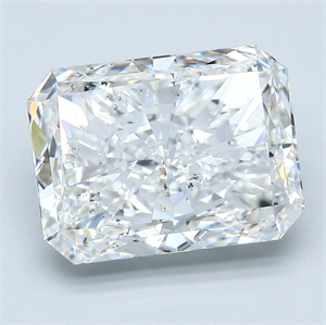 Picture of Natural Diamond 7.01 Carats, Radiant with  Cut, G Color, SI2 Clarity and Certified by GIA
