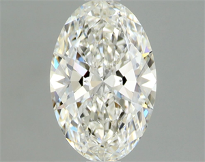 Foto Diamante Natural 0.90 quilates, Ovalado , Color H, claridad SI1 y certificado GIA de