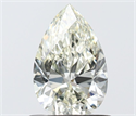 Diamante Natural 0.73 quilates, De pera , Color K, claridad VVS2 y certificado IGI