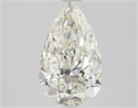 Diamante Natural 1.52 quilates, De pera , Color J, claridad SI2 y certificado GIA