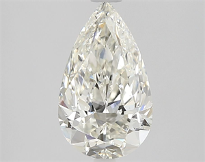 Foto Diamante Natural 1.52 quilates, De pera , Color J, claridad SI2 y certificado GIA de