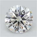 Lab Grown Diamond 1.34 Carats, Round with Ideal Cut, D Color, VVS2 Clarity and Certified by IGI