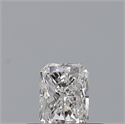 Diamante Natural 0.23 quilates, Radiante , Color F, claridad VVS1 y certificado GIA
