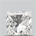 Natural Diamond 0.51 Carats, Princess with  Cut, G Color, VVS1 Clarity and Certified by GIA