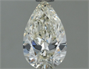 Natural Diamond 0.52 Carats, Pear with  Cut, I Color, VVS2 Clarity and Certified by IGI