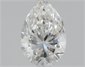 Natural Diamond 0.90 Carats, Pear with  Cut, F Color, VS1 Clarity and Certified by GIA