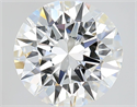 Natural Diamond 1.50 Carats, Round with Excellent Cut, F Color, VVS2 Clarity and Certified by GIA