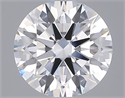Lab Grown Diamond 3.02 Carats, Round with Ideal Cut, D Color, VVS1 Clarity and Certified by IGI