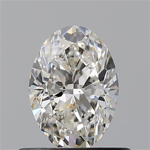 Foto Diamante Natural 0.51 quilates, Ovalado , Color I, claridad VS2 y certificado GIA de